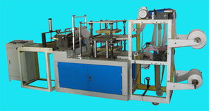 城南塑料機(jī)械電腦全自動(dòng)高速雙層手套機(jī)制造銷售